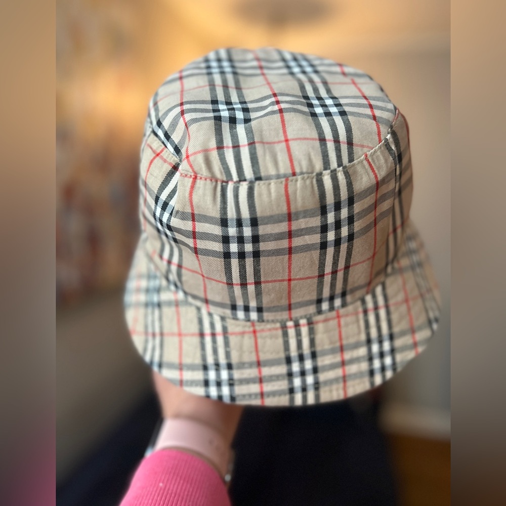 Burberry Bucket Hat Plaid